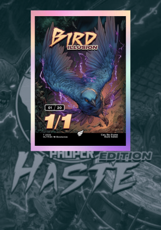 Token - 01 / 20 – Serializado – Foil – Bird – Haste Edition