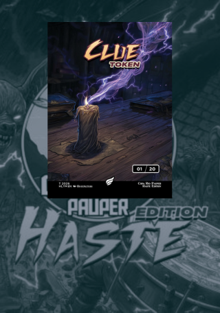 Token - 01 / 20 – Serializado – Foil – Clue - Haste Edition