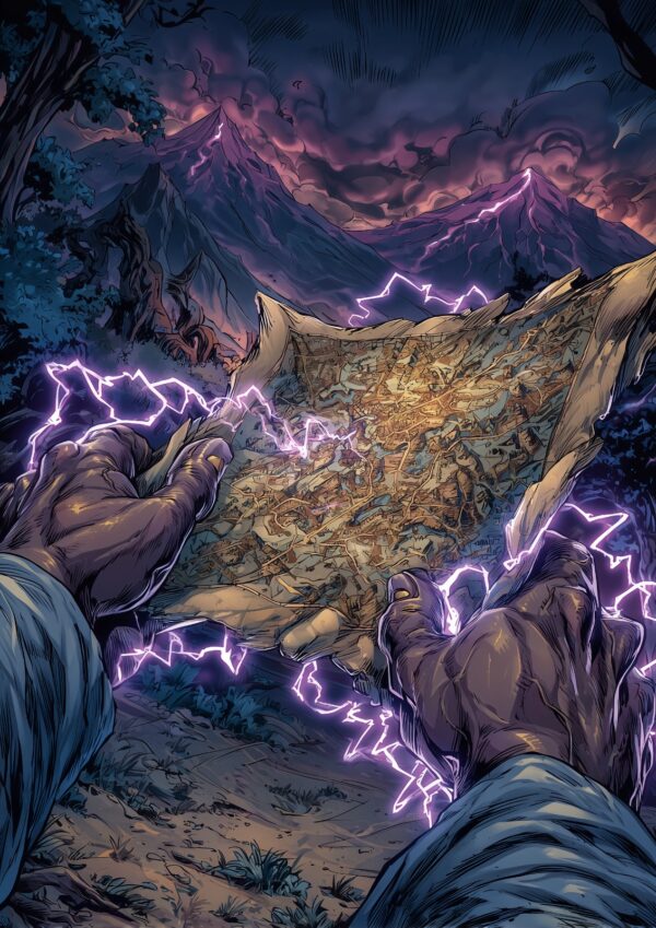 Token - 01 / 20 – Serializado – Foil – Map – Haste Edition