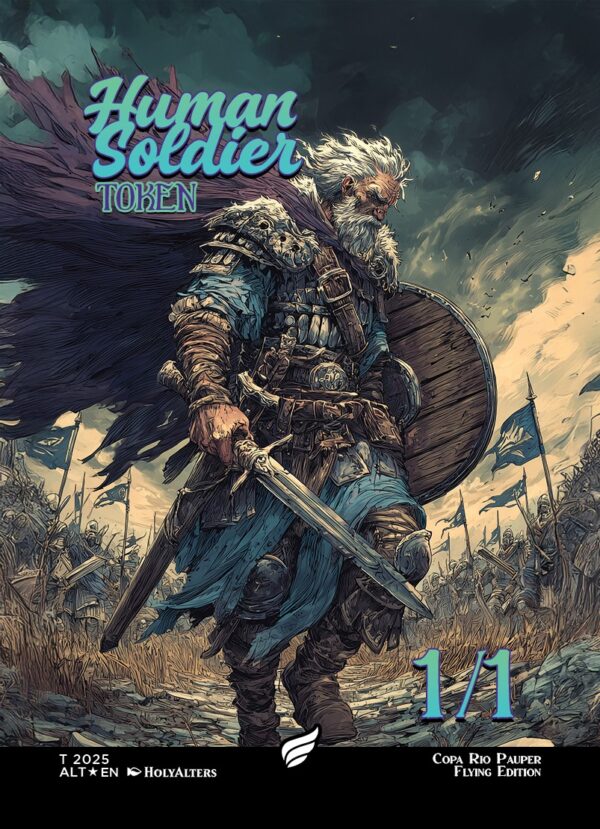 Token - Human Soldier - Flying