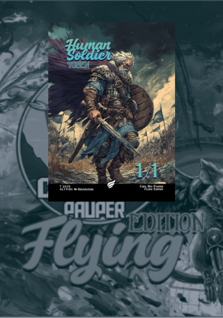 Token - Human Soldier - Flying Edition