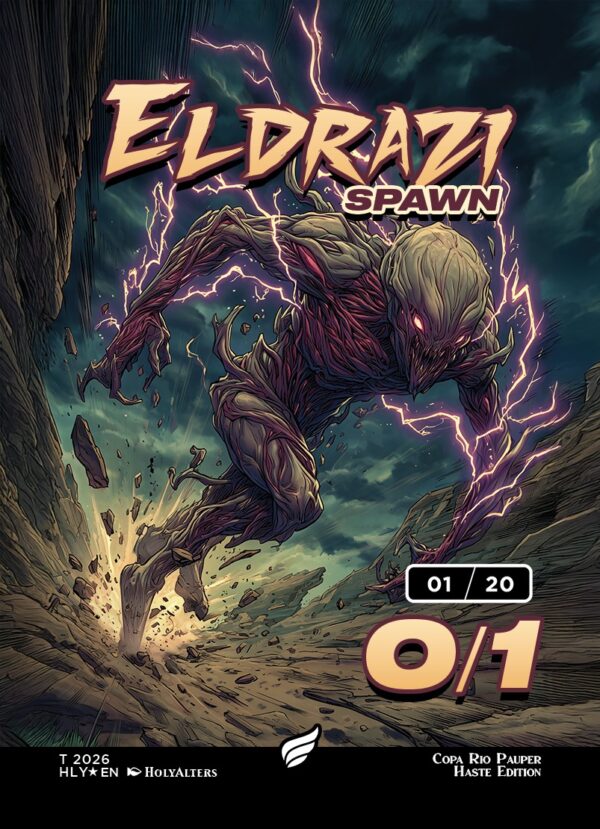 Token - 01 / 20 – Serializado – Foil – Eldrazi - Haste Edition