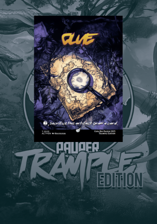 Token - Clue - Trample Edition
